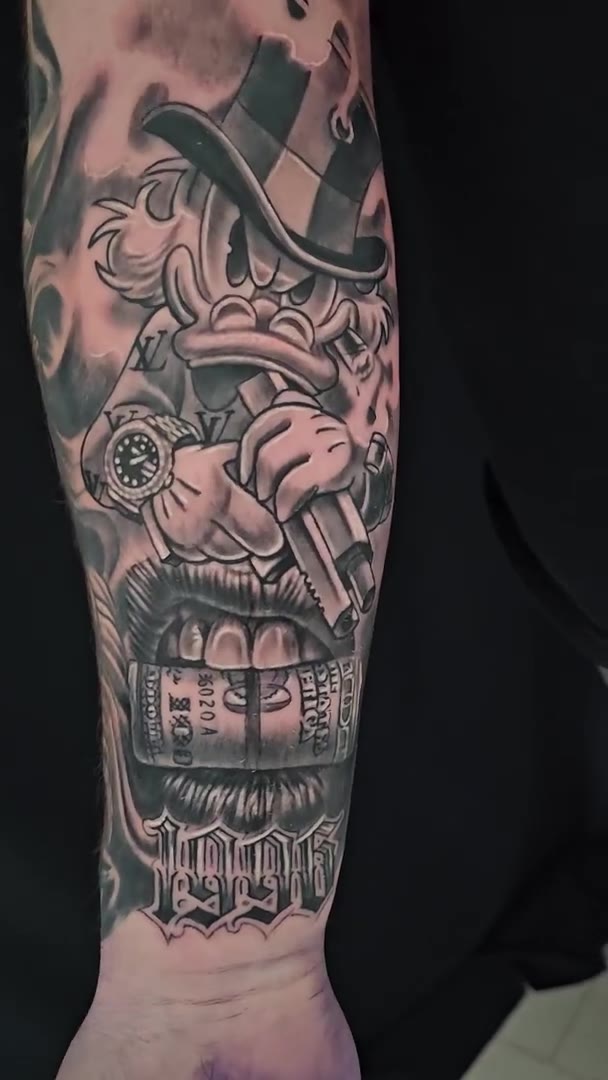 Tattoo session by Guy Abergel — 3 Apr 2025