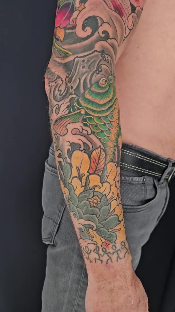 Tattoo session by Guy Abergel — 8 Nov 2025