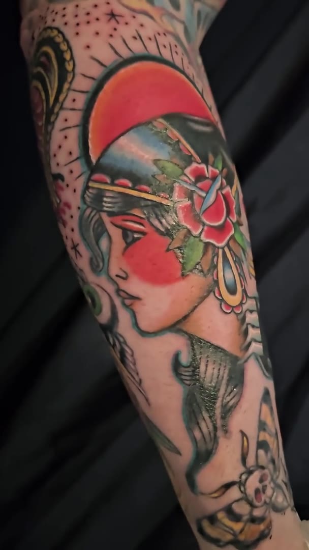 Tattoo session by Guy Abergel — 6 Dec 2025