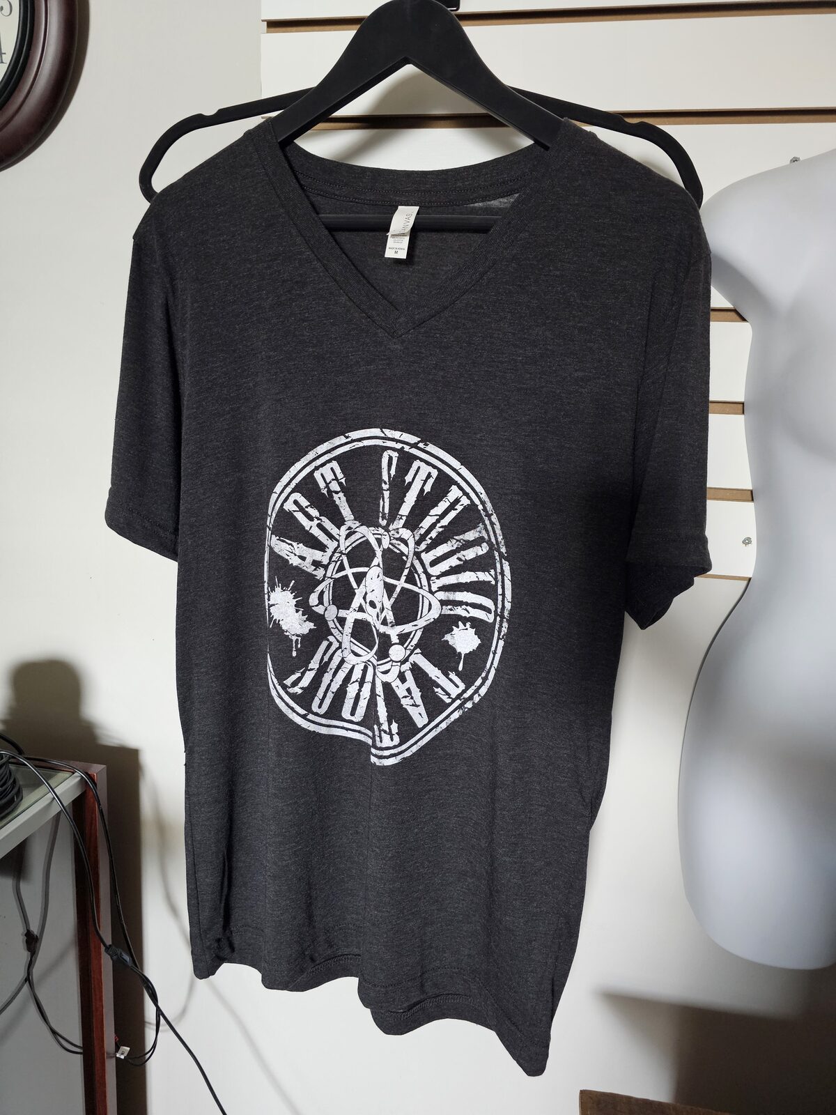 Charcoal Art Studio Tattoos logo t-shirt